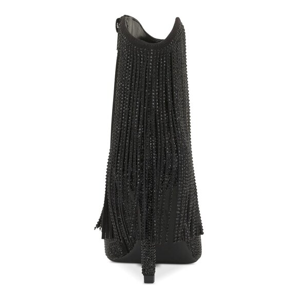 Inc Womens Pointed Toe Stiletto Zip-up Western Boots - Picture 2 of 4